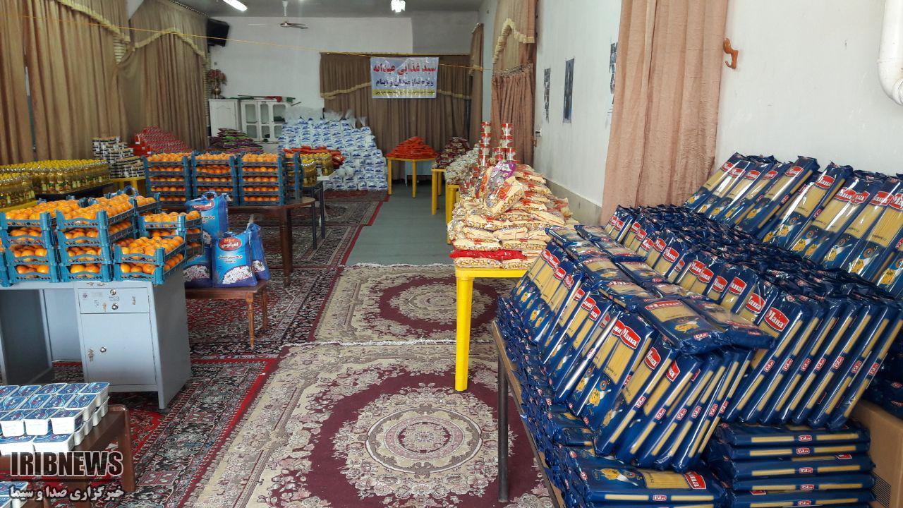 اهداء 450 سبدغذایی به نیازمندان فردوس