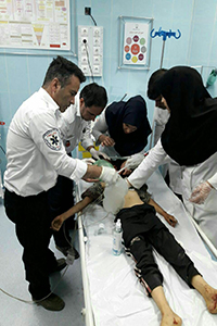 جان باختن کودک هشت ساله چادگانی زیر چرخ های تراکتور