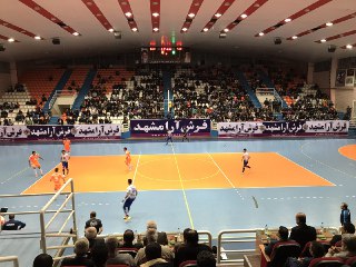 برد فرش آرا مقابل شهروند ساری در لیگ برتر فوتسال