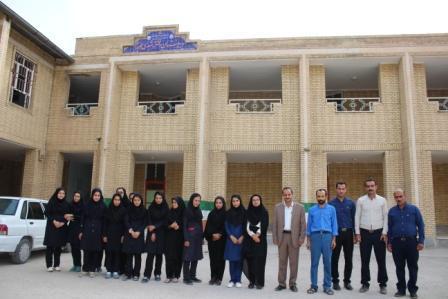 راه اندازی دبیرستان دخترانه دوره دوم شهدای موزرم دهدز