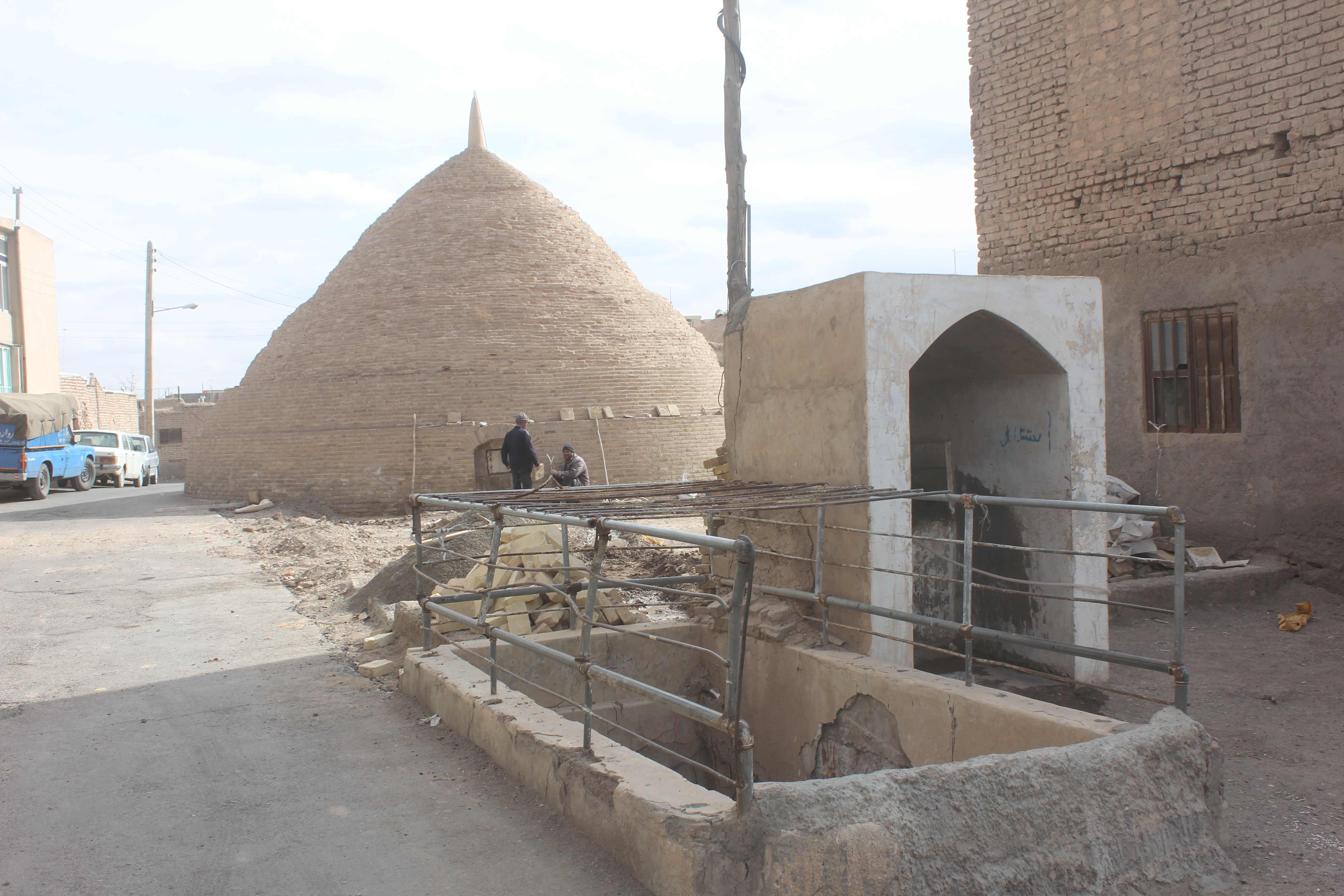 مرمت آب انبار تاریخی حاج عبدالرسول سرایان مرمت آب انبار تاریخی حاج عبدالرسول سرایان