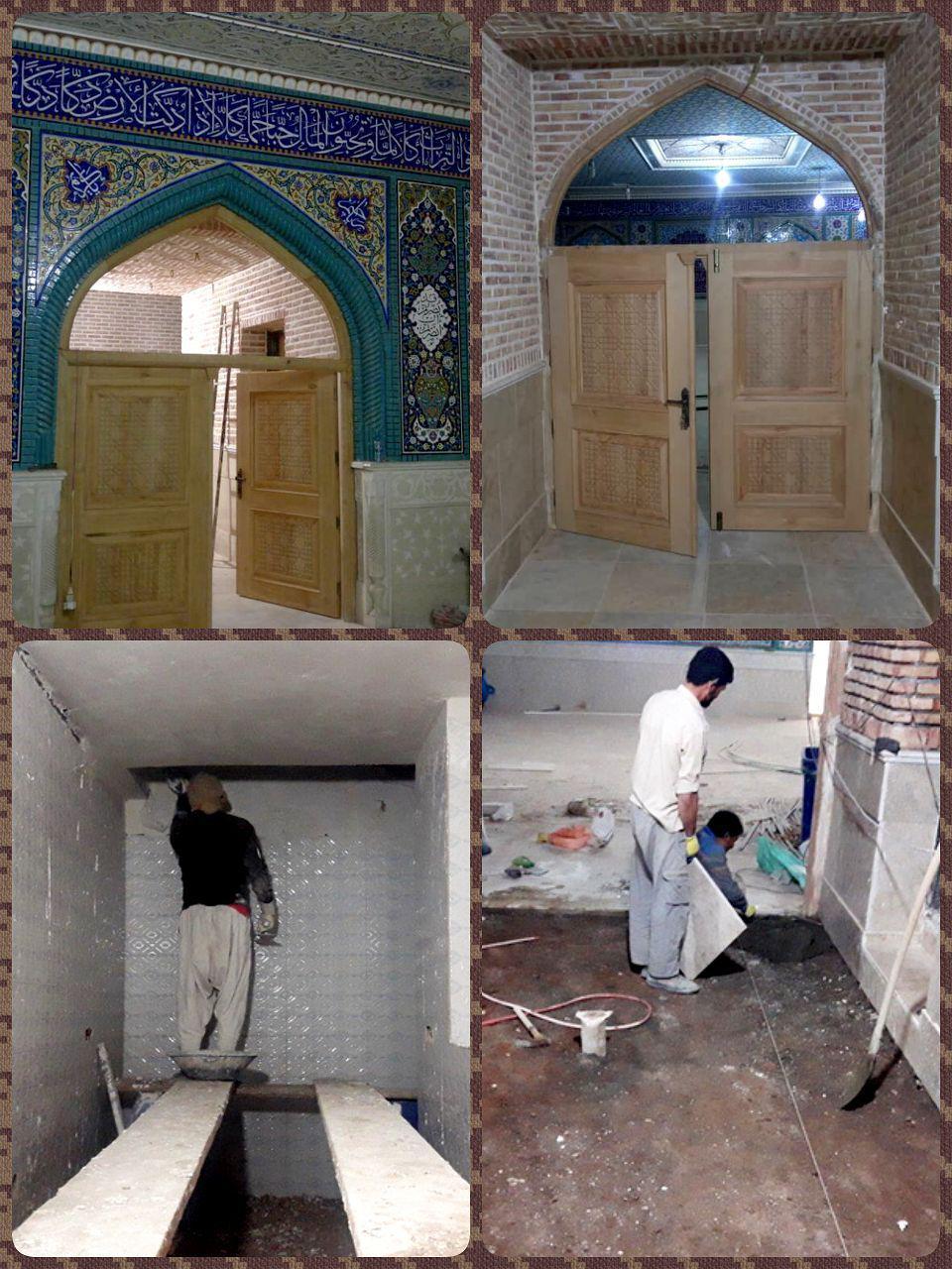 آب انبار امامزاده زبیده خاتون (س) مرمت شد