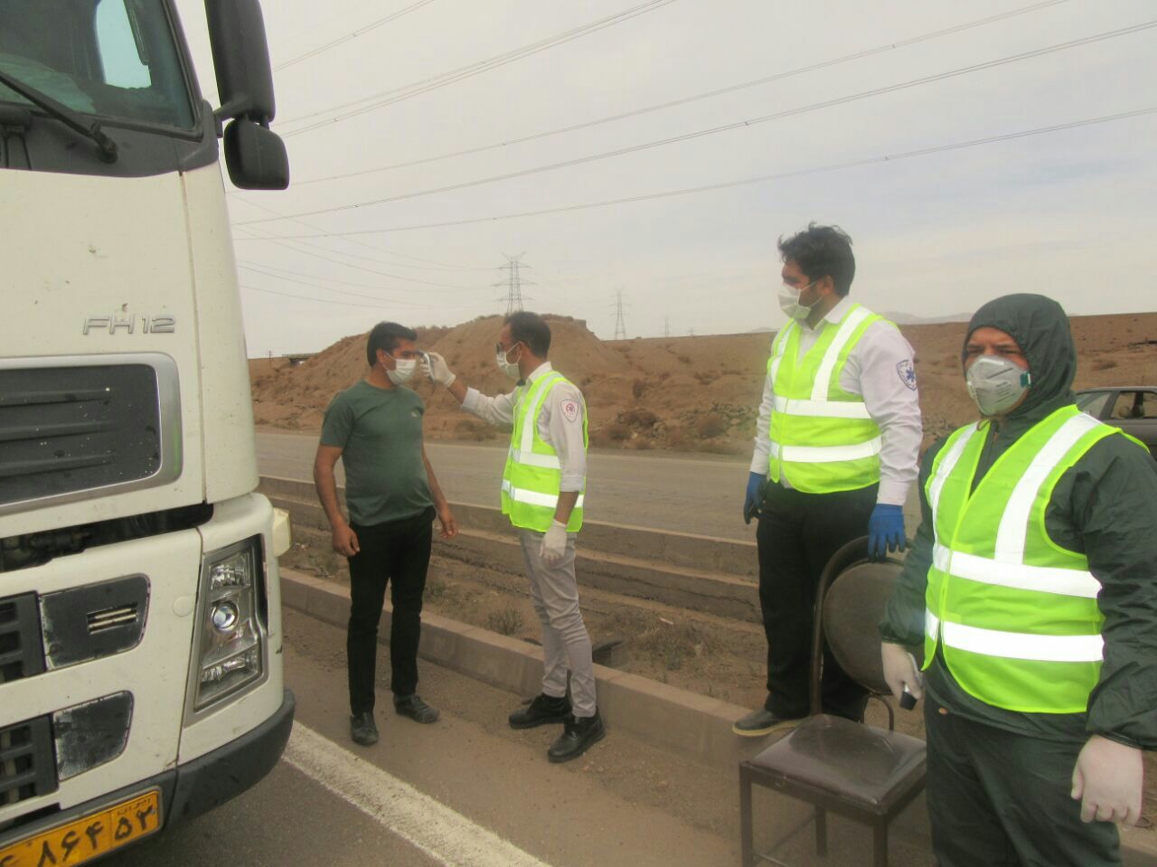 ایجاد ایستگاه های جدید تب سنجی در مبادی ورودی خواف ایجاد ایستگاه های جدید تب سنجی در مبادی ورودی خواف