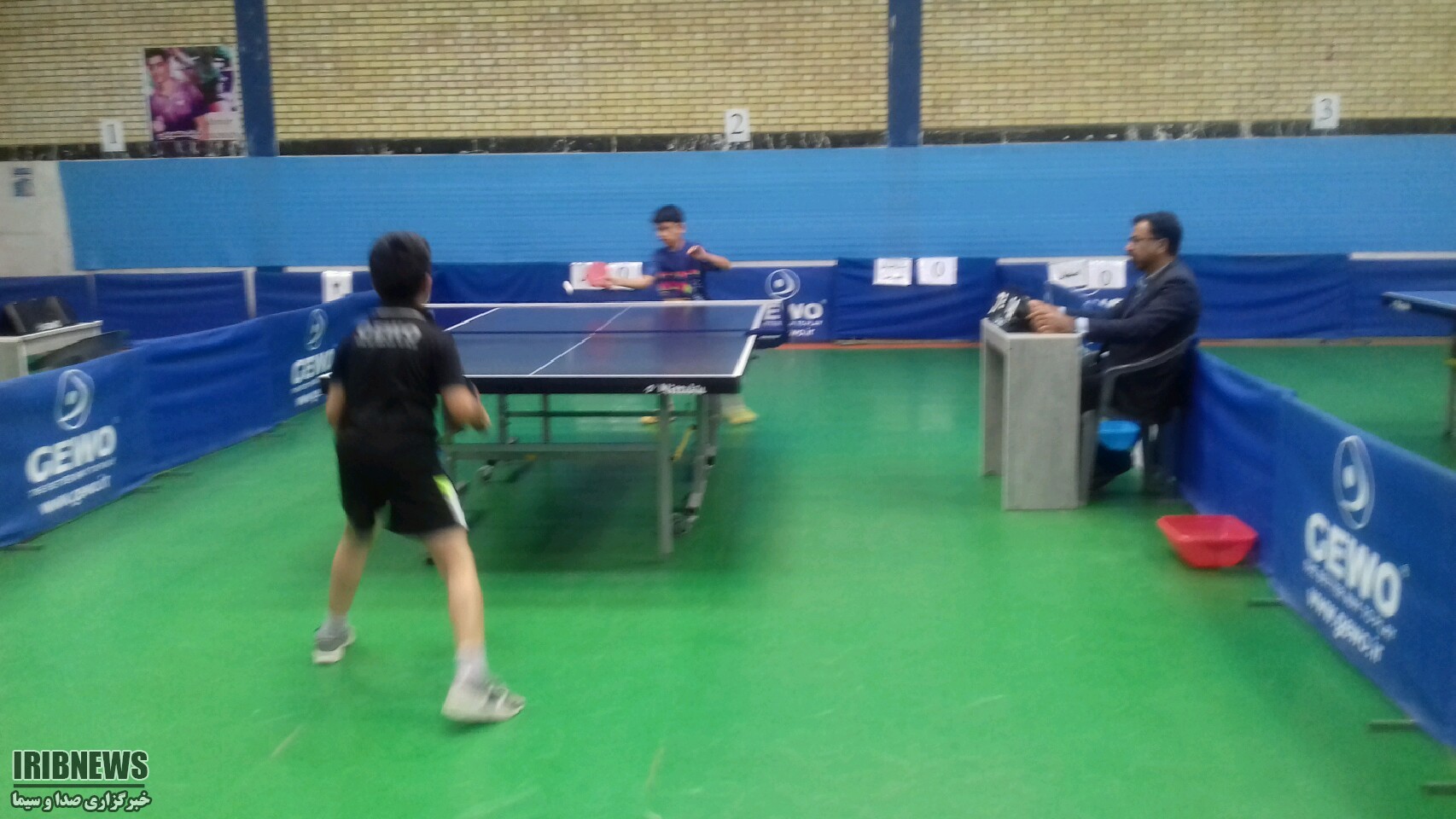 معرفی برترین های تنیس روی میز نوجوانان پسر خراسان شمالی