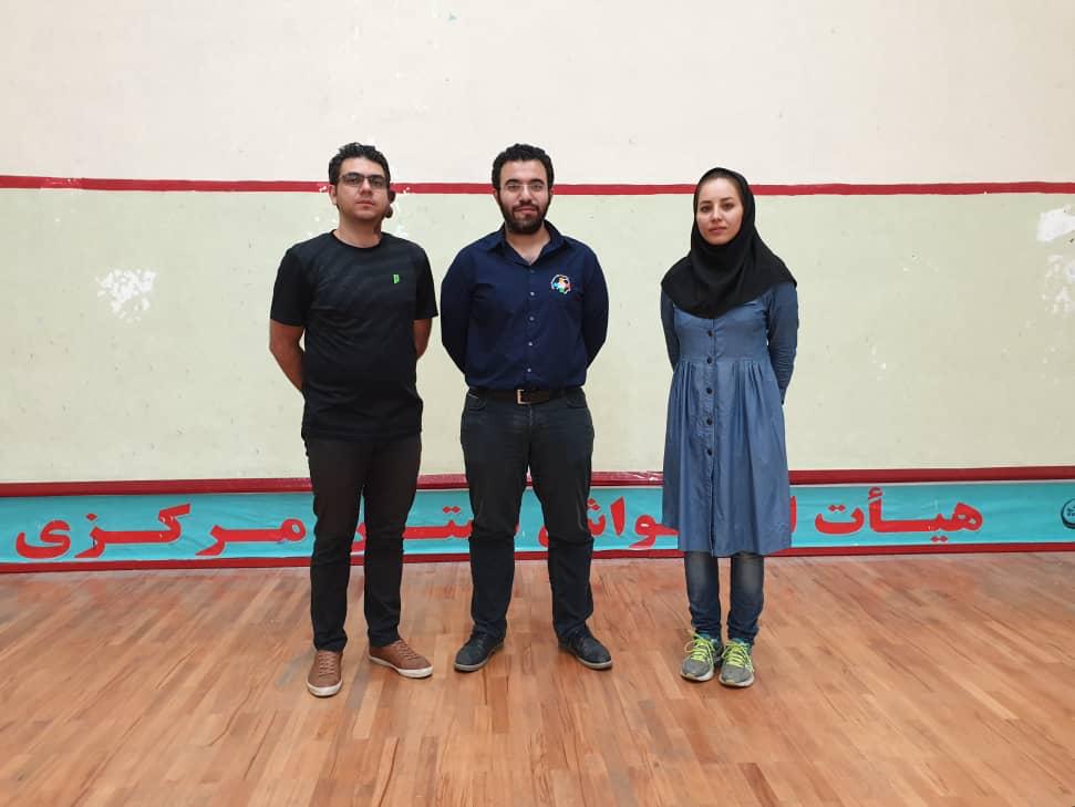 قضاوت داور شیرازی در مسابقات قهرمان کشوری