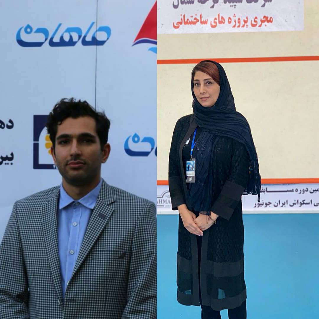 قضاوت داوران شیرازی در مسابقات بین المللی اسکواش