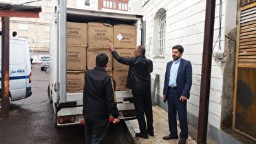 تحویل دومین محموله ماسک وارداتی در قزوین تحویل دومین محموله ماسک وارداتی در قزوین