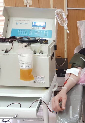 اهدای پلاسمای ۲۱ بهبود یافته ازکرونا در مازندران