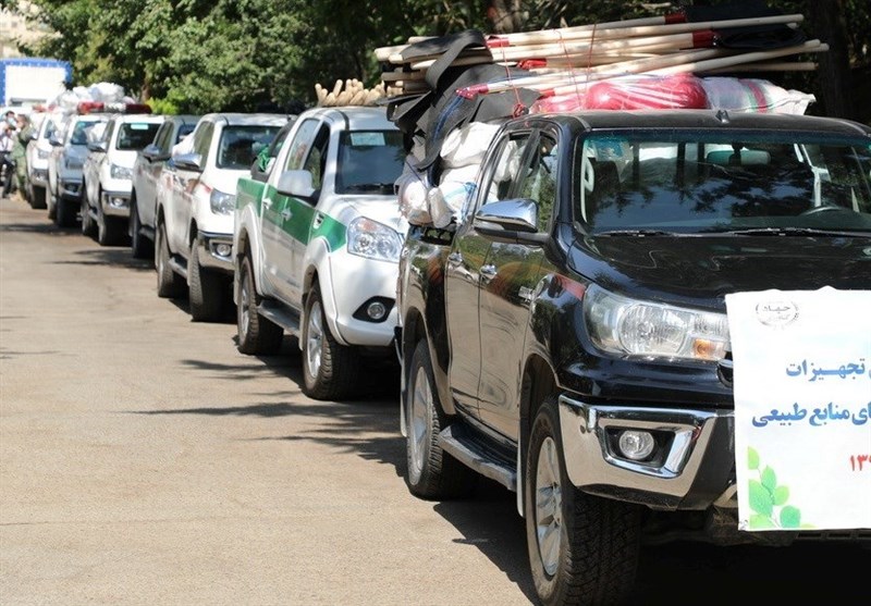 دریافت دومین محموله تجهیزات اطفای حریق در منابع طبیعی دریافت دومین محموله تجهیزات اطفای حریق در منابع طبیعی