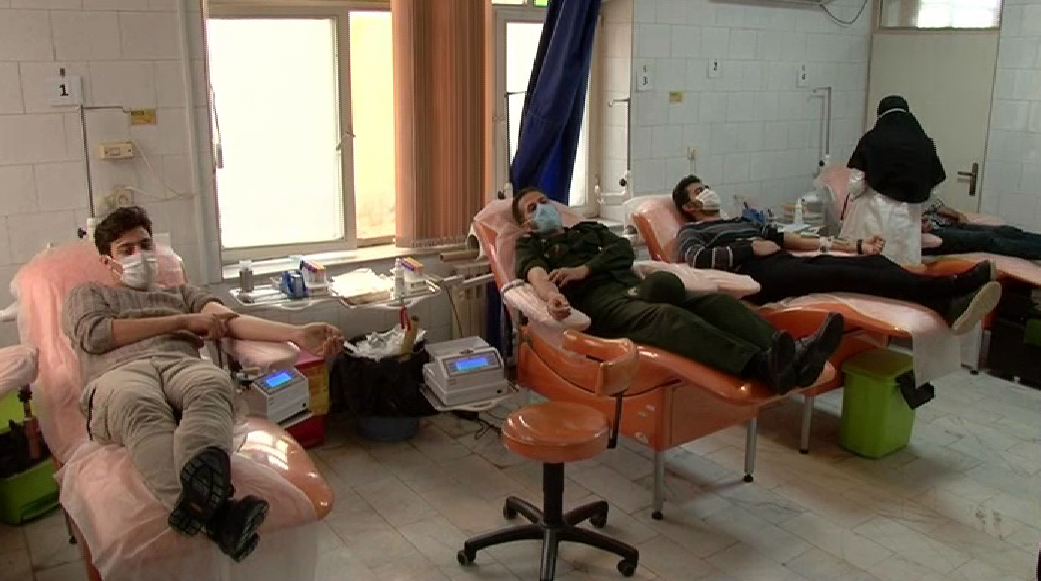 پویش نذر خون ورزشکاران در مراغه