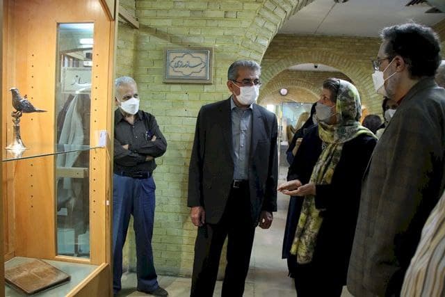 نمایشگاه نقره&zwnj;کاری ارامنه افتتاح شد