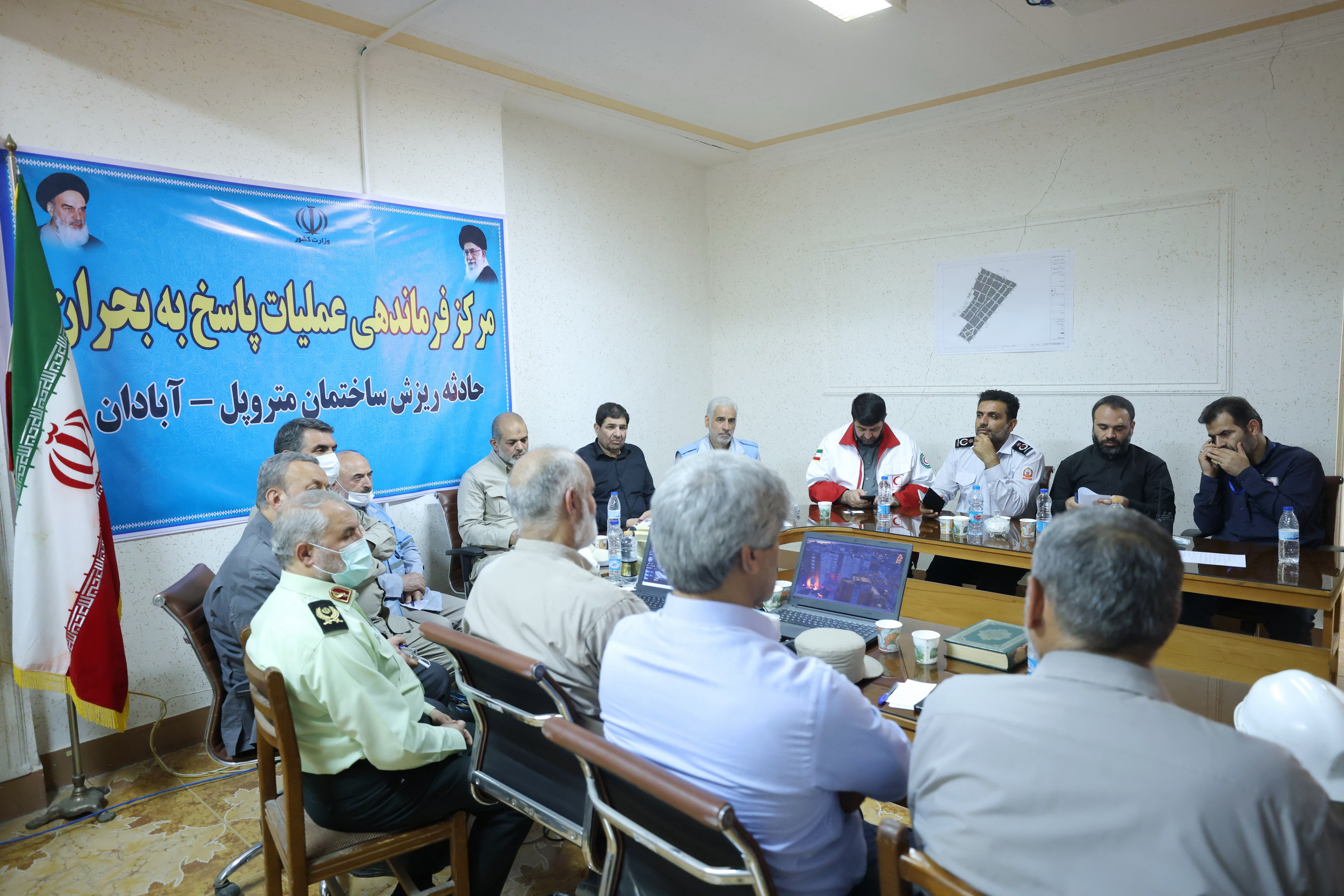 ادامه کار تیم حقیقت یاب تا بررسی کامل حادثه آبادان