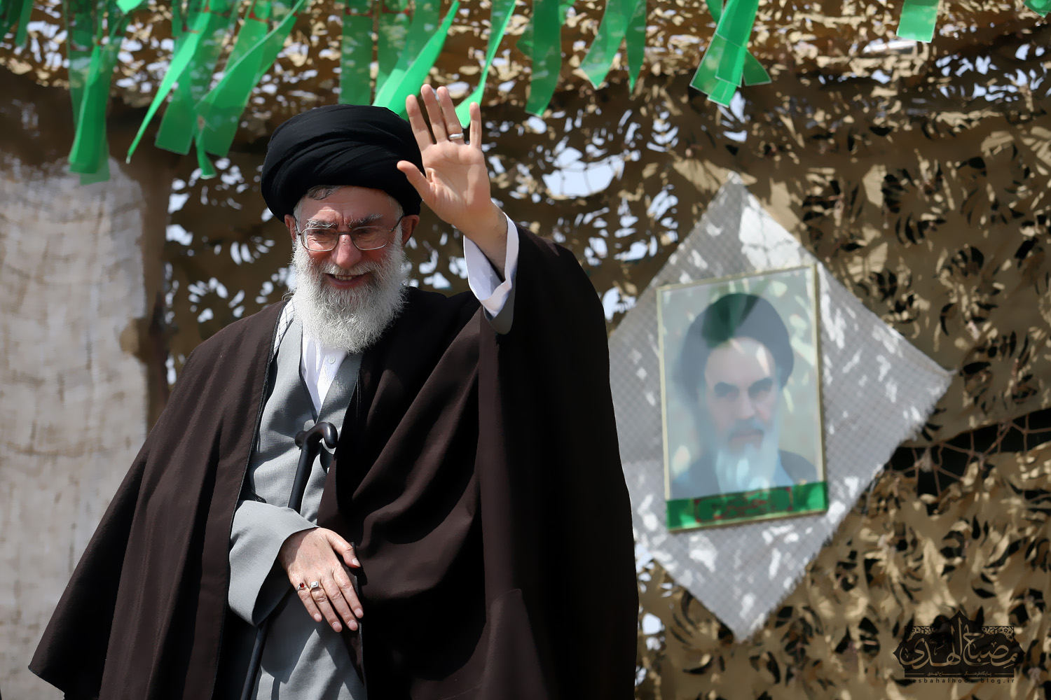 رهبر انقلاب در جمع راهیان نور در ۱۳۸۹