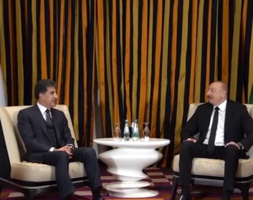 دعوت علی اف از بارزانی برای شرکت در اجلاس کوپ