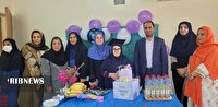 جشن پایان پایه دوازدهم دانش آموز دبیرستان استثنایی در کیش