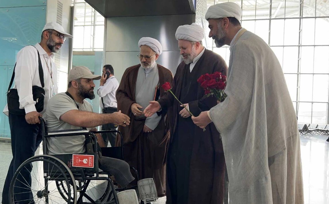 کاروان جانبازان حج تمتع وارد کشور شد