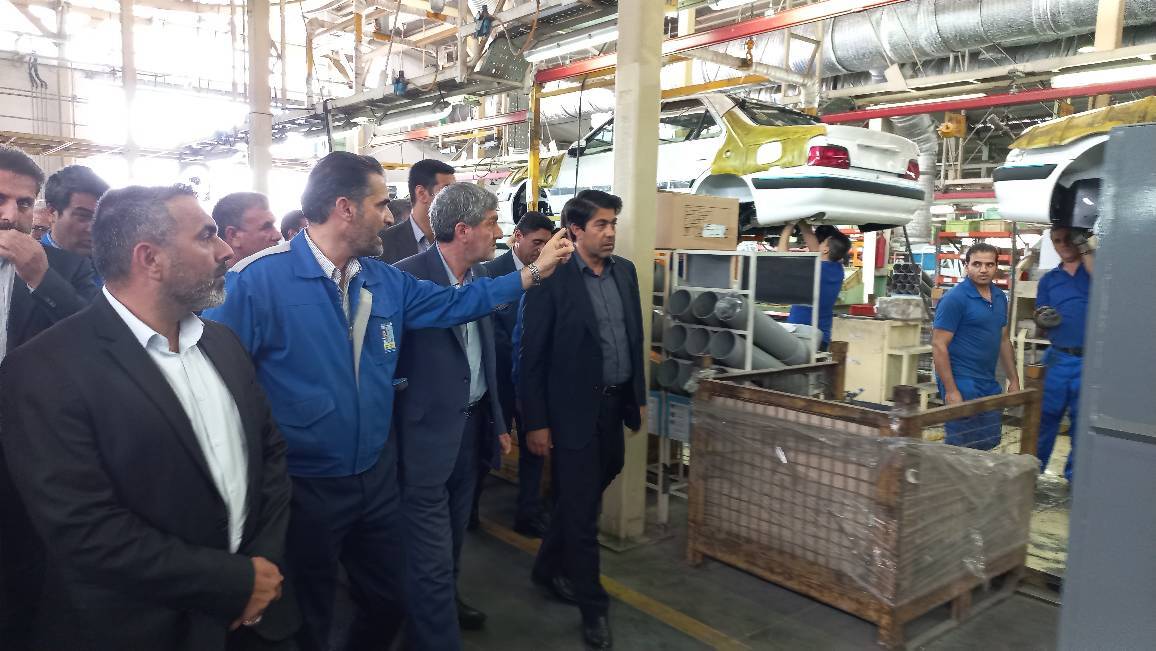 استقبال کارخانه ایران خودرو شیراز از قطعه سازان فارس