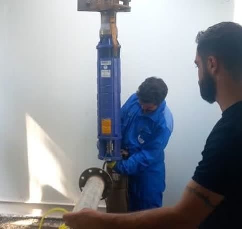 تعویض الکتروپمپ ایستگاه پمپاژ روستای دنبکی شهرستان خوی تعویض الکتروپمپ ایستگاه پمپاژ روستای دنبکی شهرستان خوی