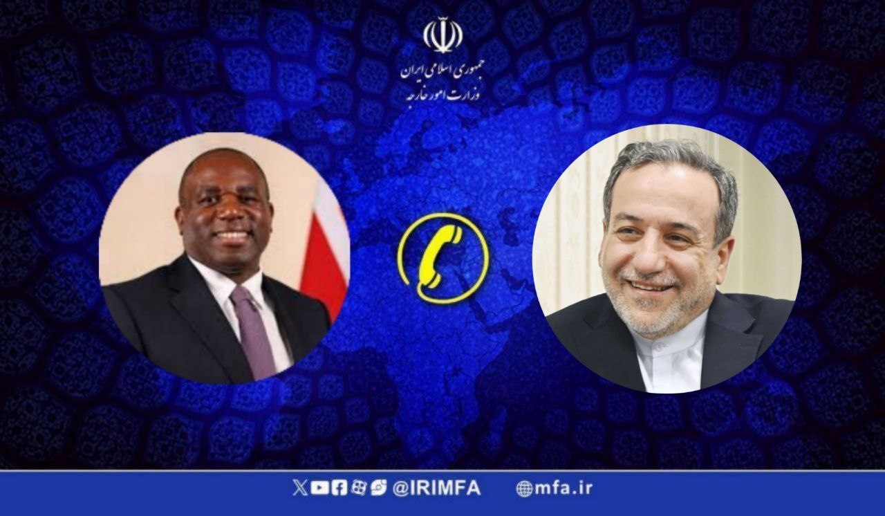تماس وزیر خارجه انگلیس با عراقچی، گفتگو و مذاکرات رفع تحریمها تماس وزیر خارجه انگلیس با عراقچی، گفتگو و مذاکرات رفع تحریمها