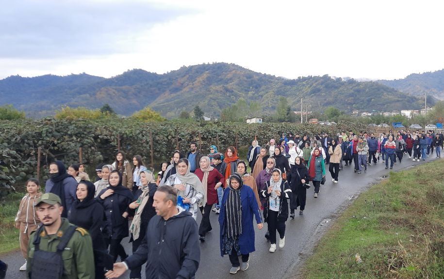 همایش پیاده روی روستایی در تالش