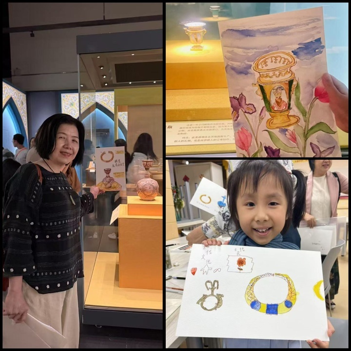 آشنایی کودکان چینی با تمدن ایرانی از دریچه نمایشگاه «سرزمین مهر» آشنایی کودکان چینی با تمدن ایرانی از دریچه نمایشگاه «سرزمین مهر»