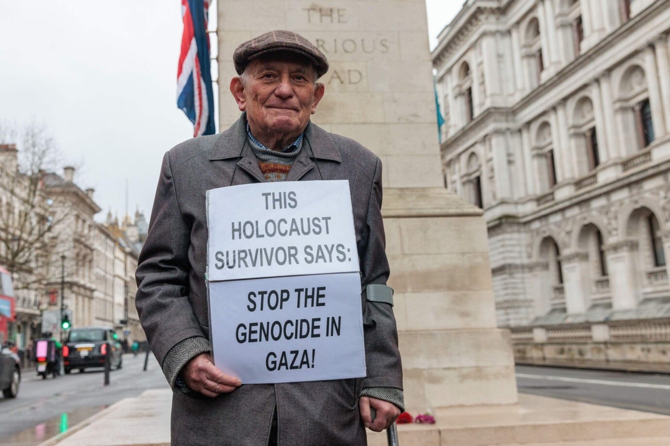 احضاربازمانده هولوکاست در انگلیس به خاطر بزرگداشت قربانیان فلسطینی احضاربازمانده هولوکاست در انگلیس به خاطر بزرگداشت قربانیان فلسطینی