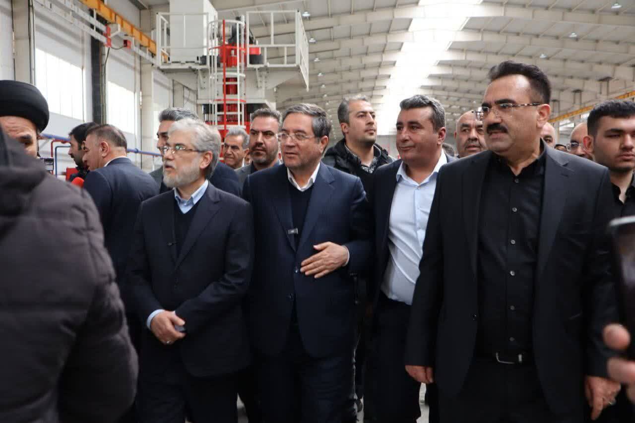 واحد تولید تریلی در ارومیه افتتاح شد