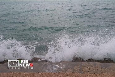 بیشینه سرعت وزش باد در خلیج فارس در محدوده ۴۵ کیلومتر، ۷ اسفند