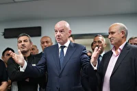 تشکر رئیس فیفا از رئیس فدراسیون فوتبال ایران