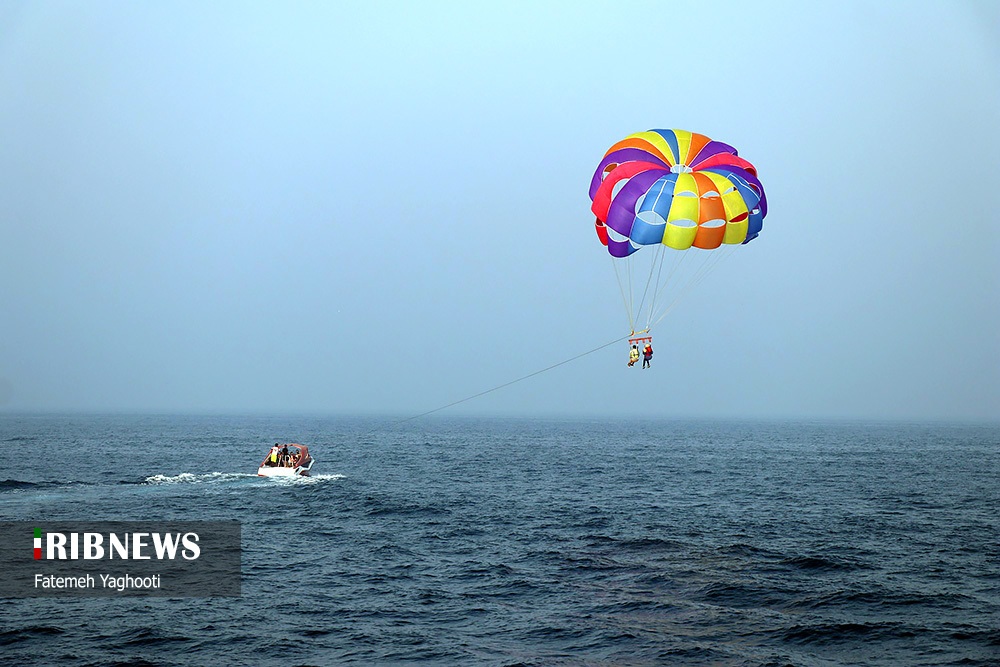 مه رقیق صبحگاهی در سواحل و جزایر هرمزگان، ۲۰ اردیبهشت