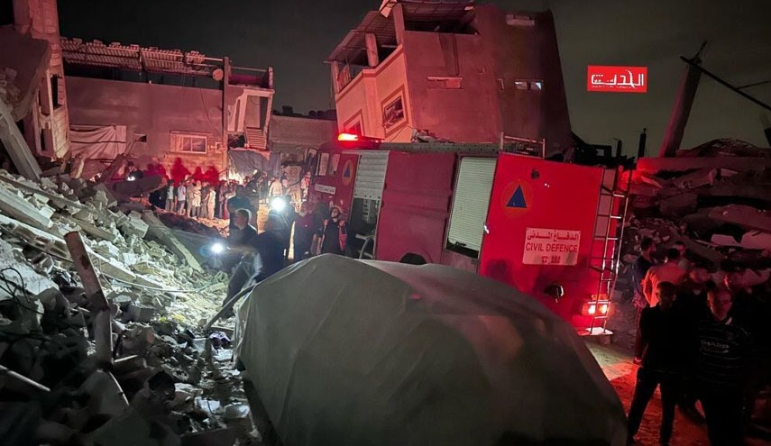 شهادت ۶ فلسطینی در حمله رژیم صهیونیستی یه مناطق مسکونی غزه