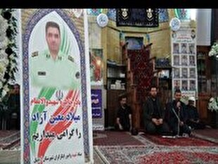 مراسم شهدای اقتدار ایران