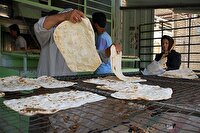 مهر و موم یک واحد نانوایی در حمیدیه
