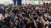 اجتماع عاشورایی عزاداران حسینی در مصلی کیش