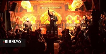 طنین انداز شدن ندای حیدر حیدر در شب عاشورای حسینی در کیش