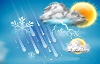 احتمال بارش‌های پراکنده در استان قزوین