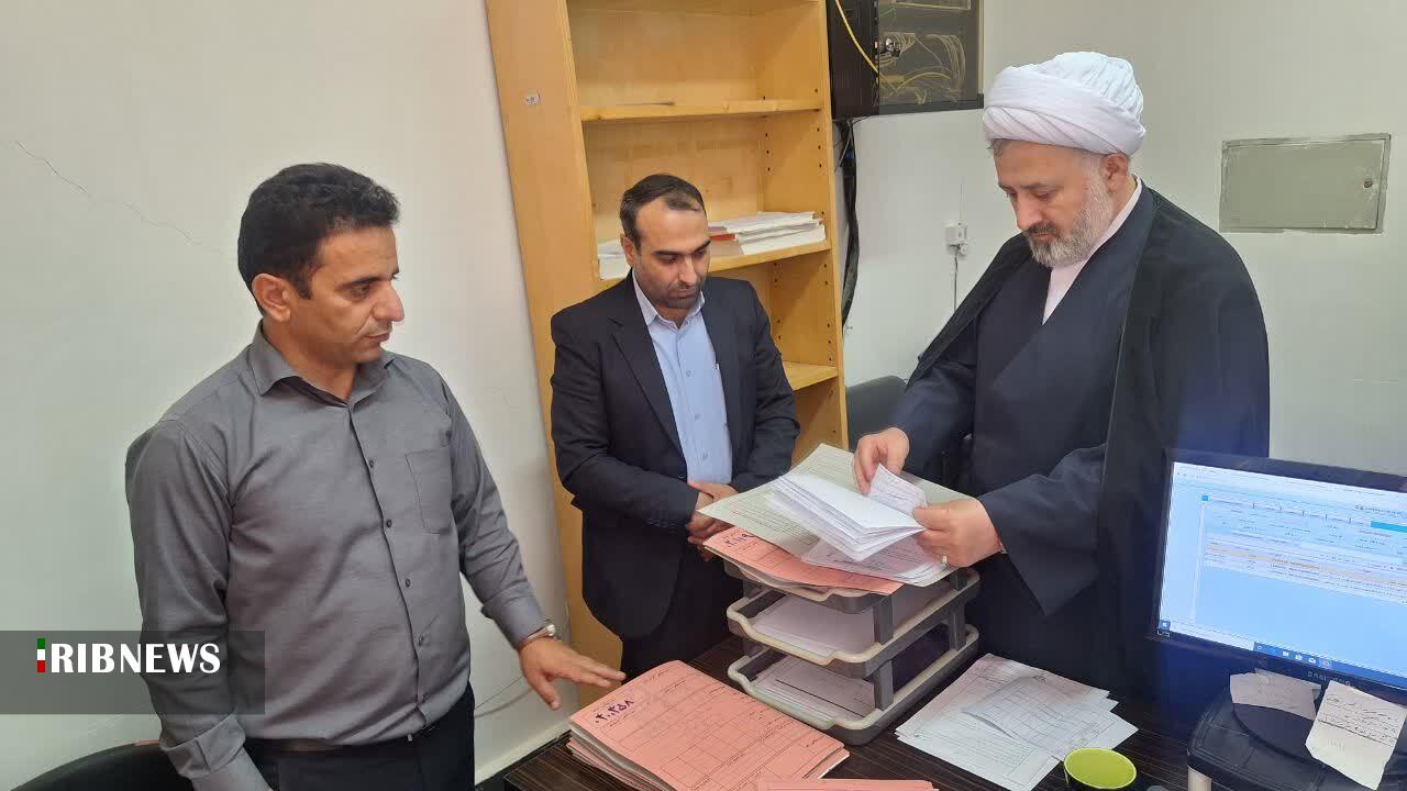 بازدید  رئیس  کل دادگستری لرستان