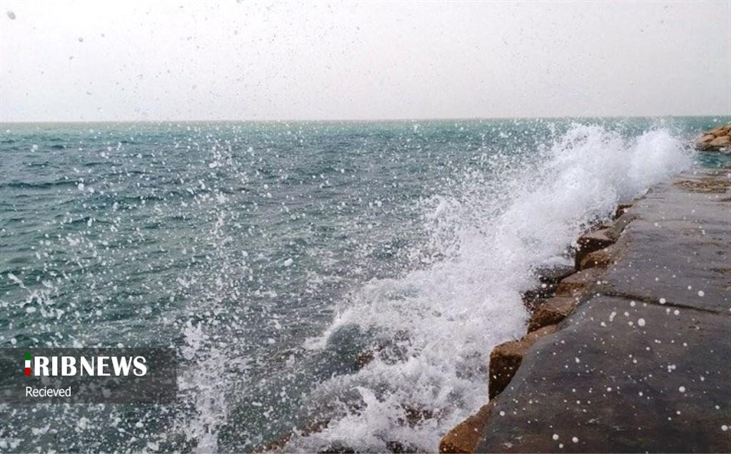 وزش باد‌های جنوب شرقی در دریای عمان، تنگه هرمز و خلیج فارس، ۱۹ مرداد