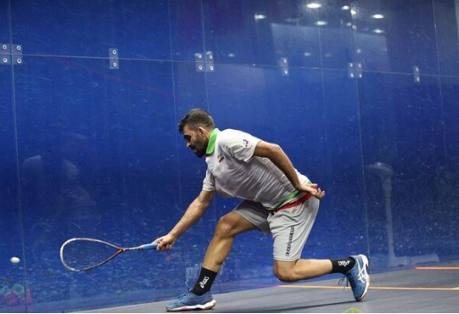 پیروزی نماینده ایران در رقابت های جهانی اسکواش