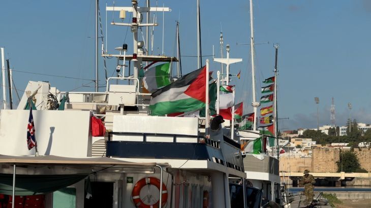 حرکت کشتی‌های ناوگان «صمود» از جنوب ایتالیا به سمت نوار غزه