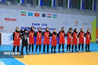 حضور والیبالیست بجنوردی در بازی های آسیایی بحرین