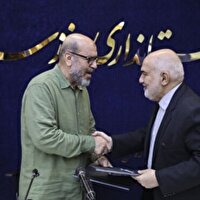 امضای تفاهم نامه همکاری میان بنیاد مستضعفان و استانداری خوزستان