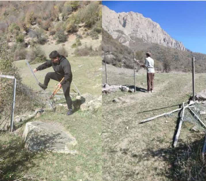 آزادسازی ۱۱۷۰۰ مترمربع از اراضی ملی در سوادکوه از دست متصرفان