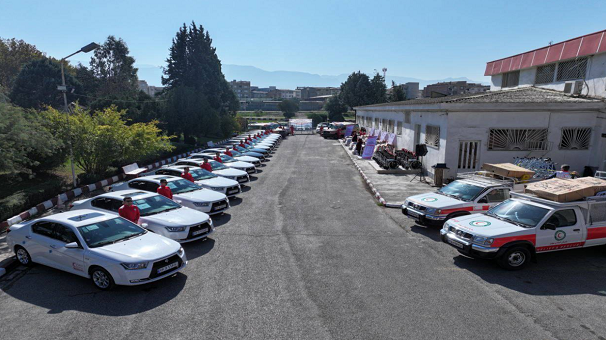 الحاق ۲۲ خودروی جدید و تجهیز بانک امانات پزشکی هلال‌احمر