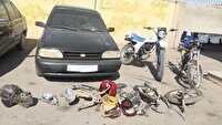 دستگیری سارقان خودرو و موتورسیکلت در شهرضا