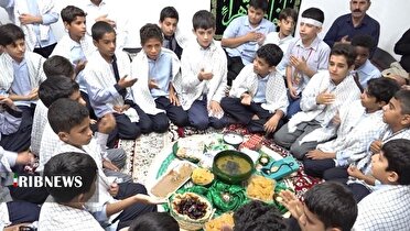 برپایی مراسم عزاداری دانش آموزی در ایام فاطمیه