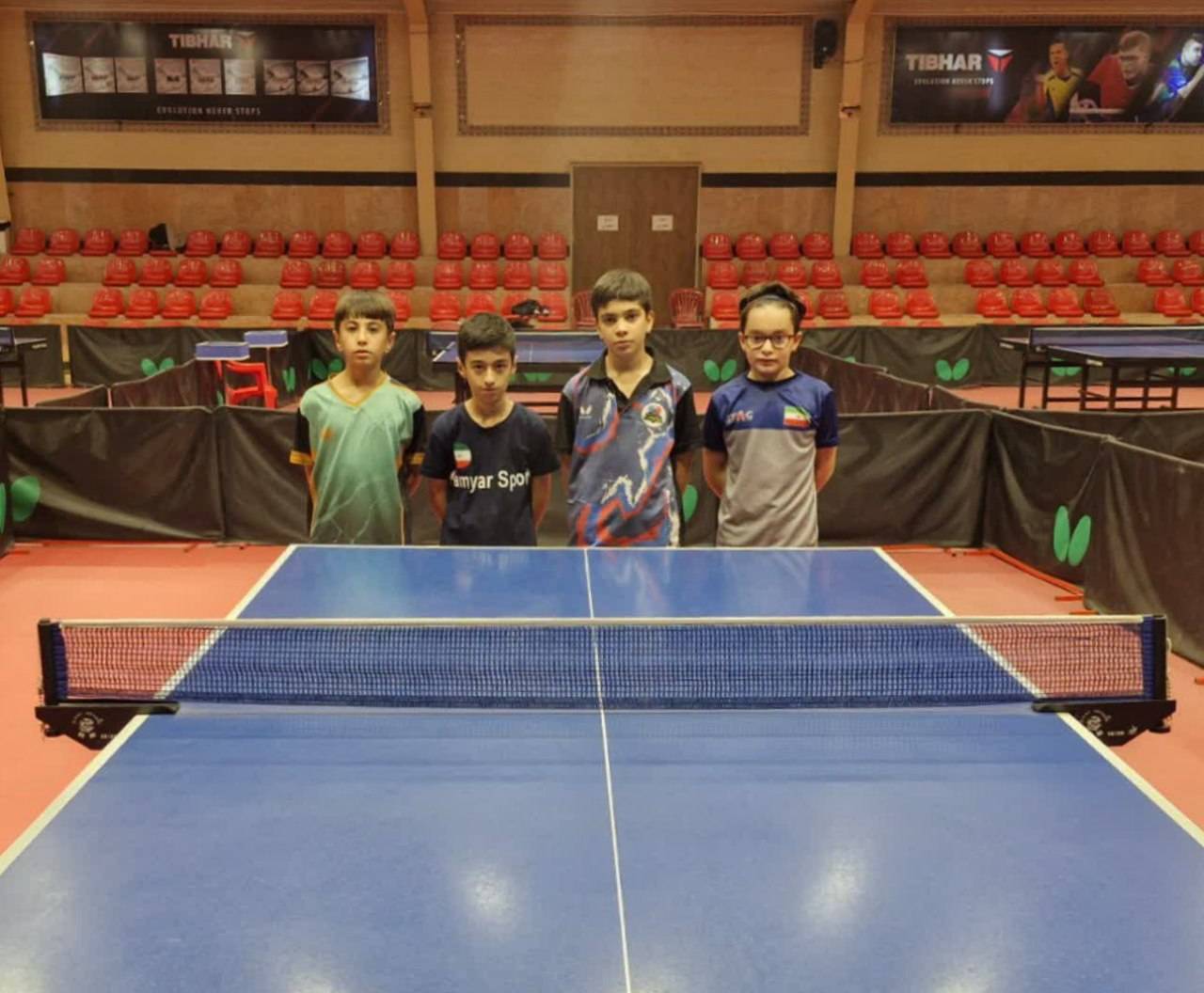 برگزاری مسابقات تنیس در بادرود