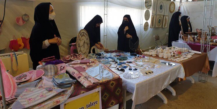 افتتاح نمایشگاه اقتصاد مقاومتی در بلبل آباد بشاگرد