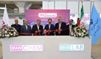 افتتاح نمایشگاه مواد و صنایع شیمیایی، تجهیزات و خدمات آزمایشگاهی