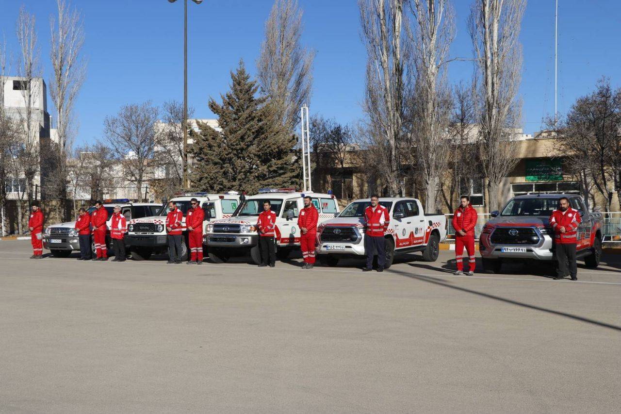 آماده‌باش ۴۵۰ امدادگر اردبیلی در ۸۷ روز سرد سال